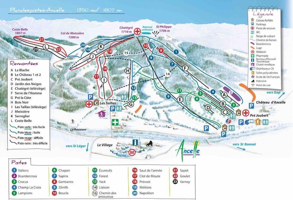 Cosy, Terrasse Proche Des Pistes Et Du Centre Du Village - Wifi Gratuit